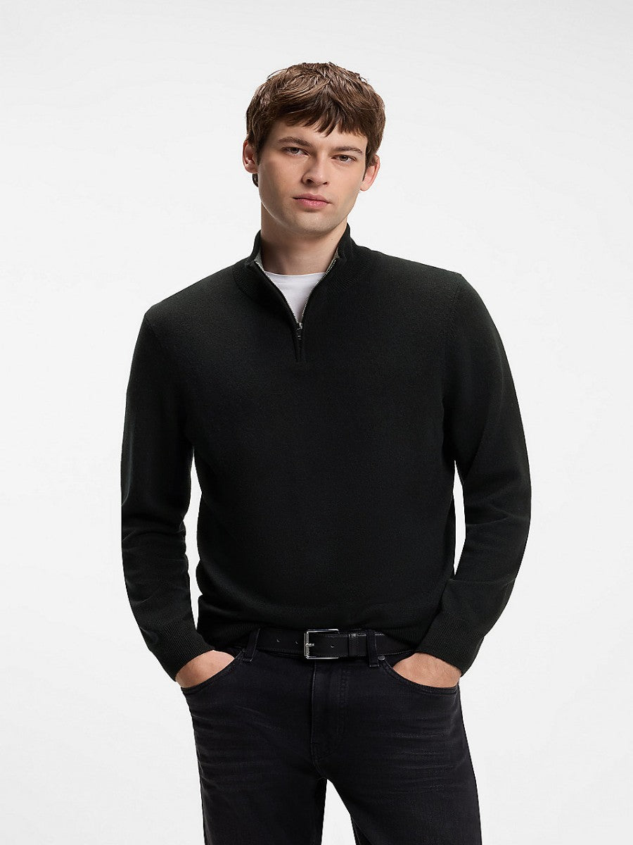BOSS Half Zip Knitwear - H-Hemarlo