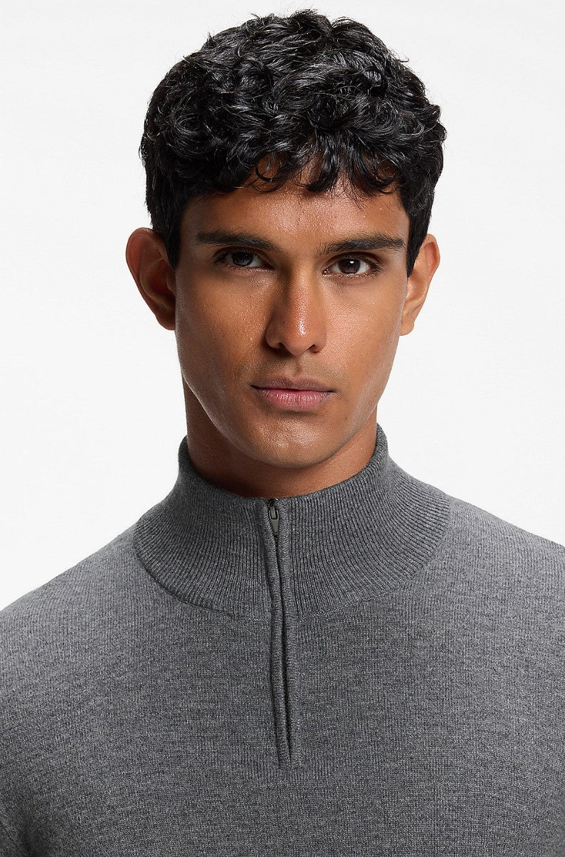 BOSS Half Zip Knitwear - H-Hemarlo