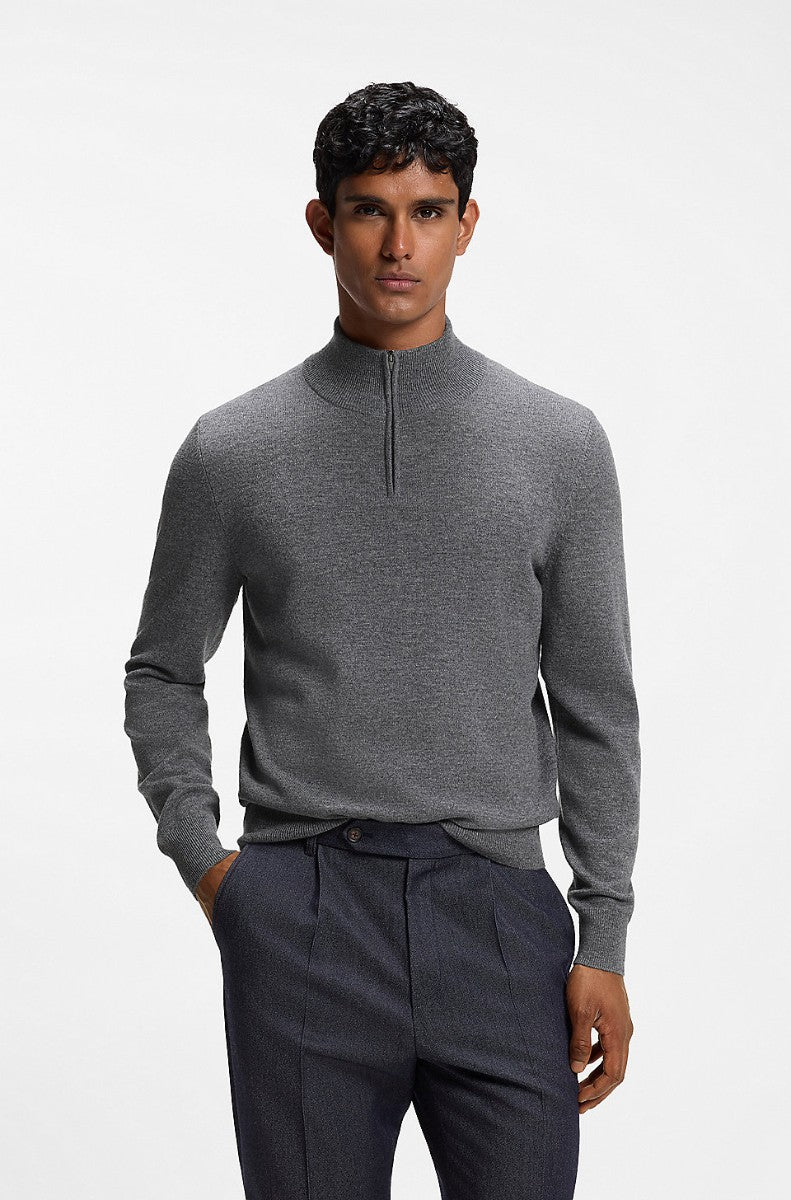 BOSS Half Zip Knitwear - H-Hemarlo