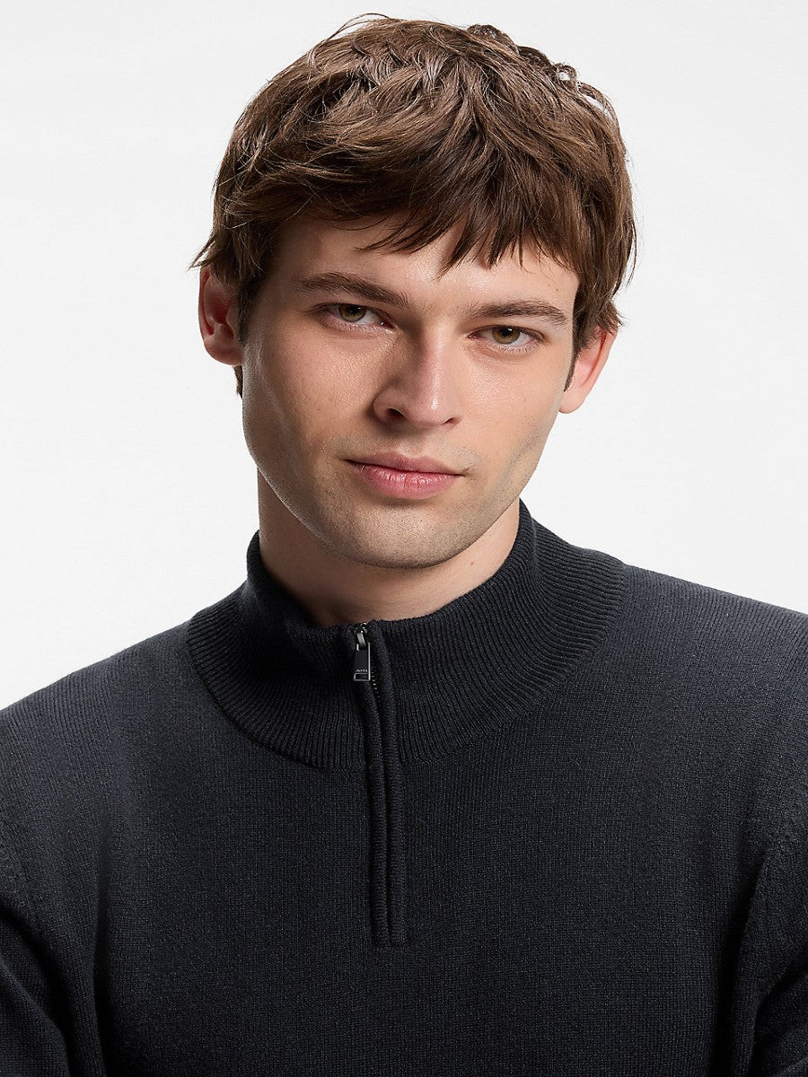 BOSS Half Zip Knitwear - H-Hemarlo