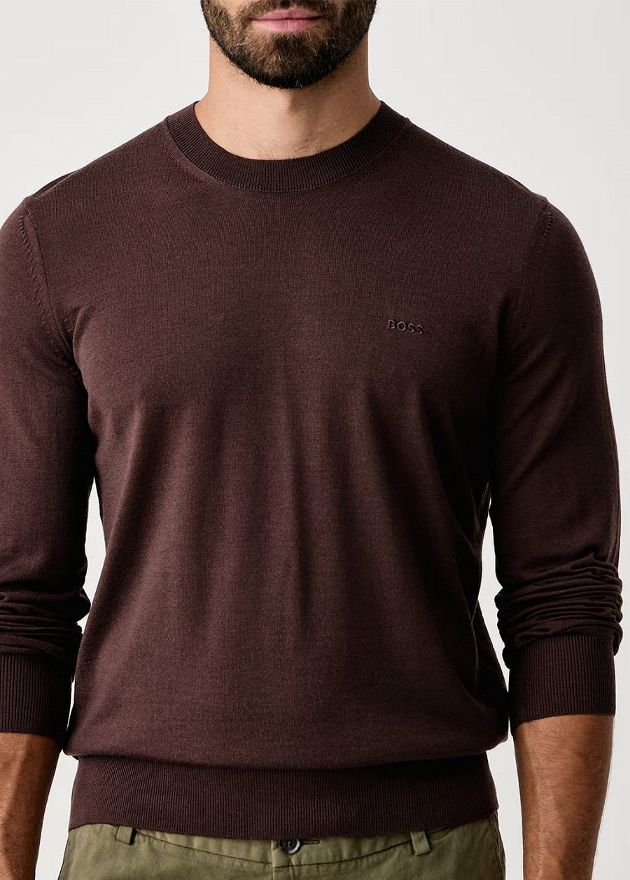 BOSS Crew Neck Knitwear - H-Leno-L