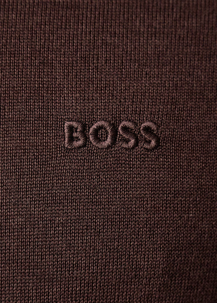BOSS Crew Neck Knitwear - H-Leno-L