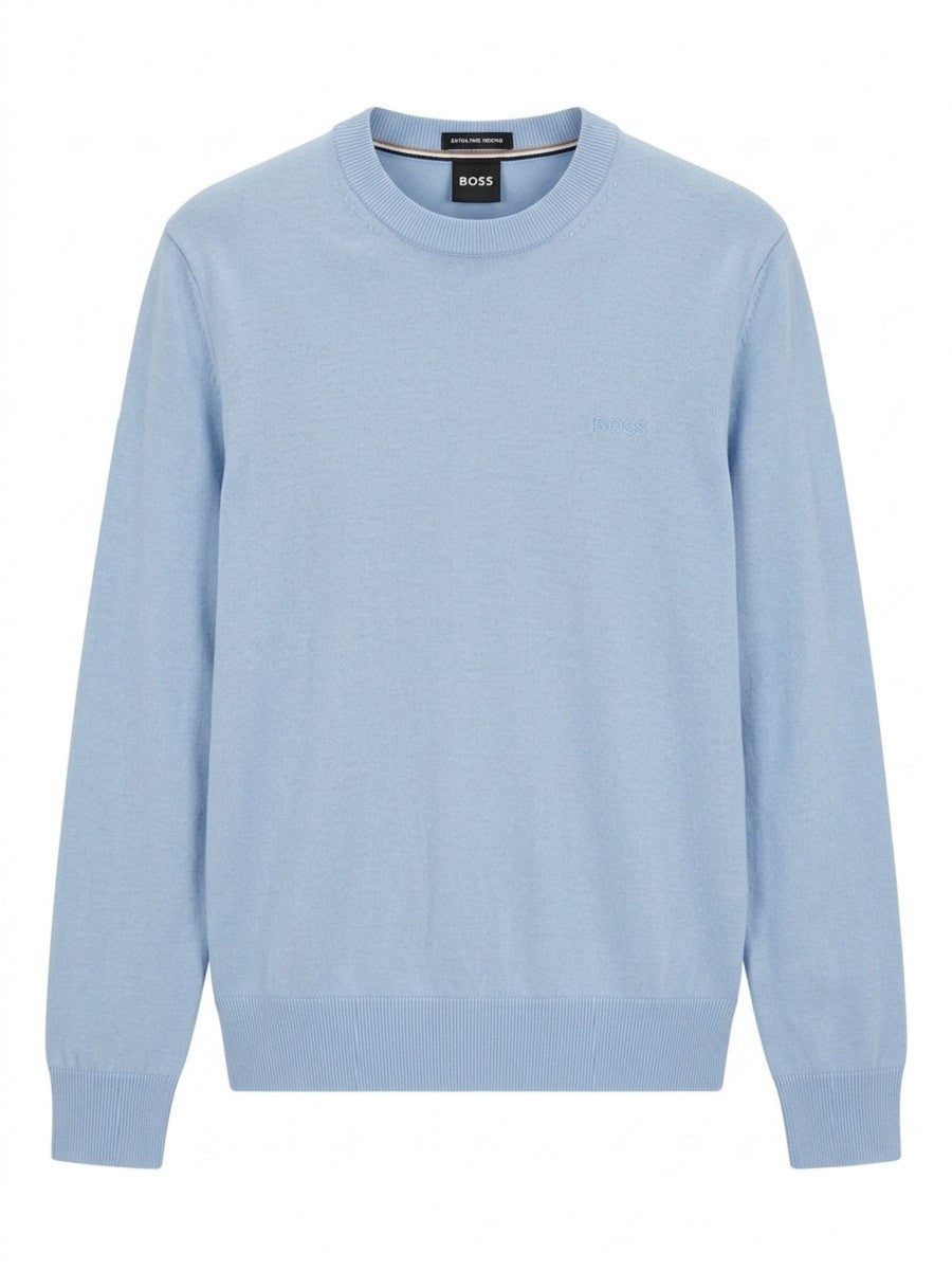 BOSS Crew Neck Knitwear - H-Leno-L