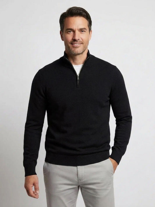 BOSS Half Zip Knitwear - H-Ebenji-L