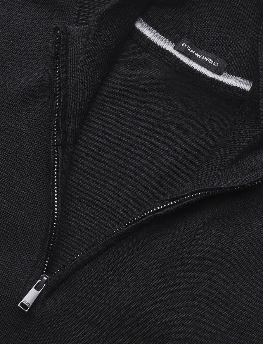 BOSS Half Zip Knitwear - H-Ebenji-L