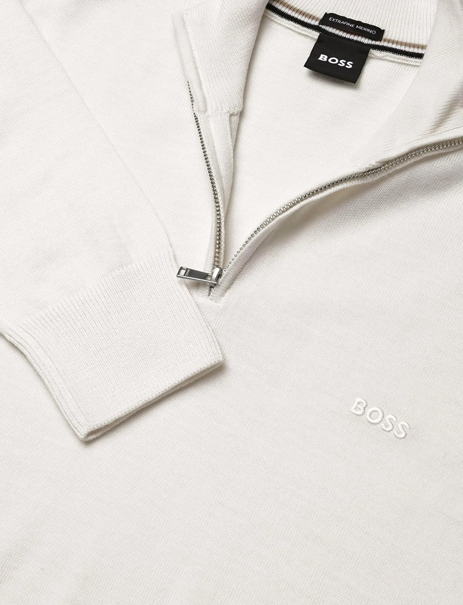 BOSS Half Zip Knitwear - H-Ebenji-L
