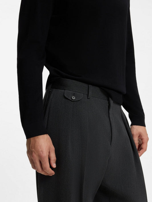 BOSS Formal Trouser - 2Plt-Trousers-264_DB