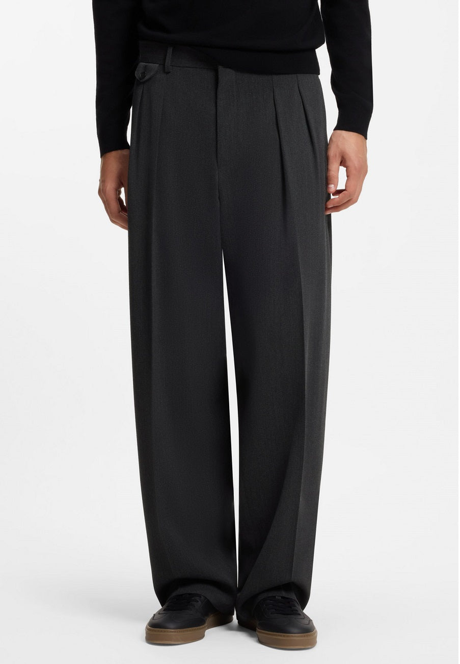 BOSS Formal Trouser - 2Plt-Trousers-264_DB