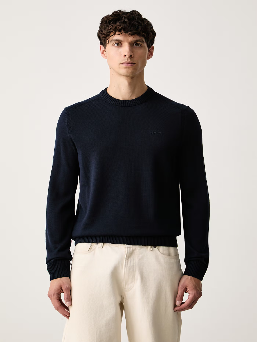 BOSS Crew Neck Knitwear - Avac_C-1