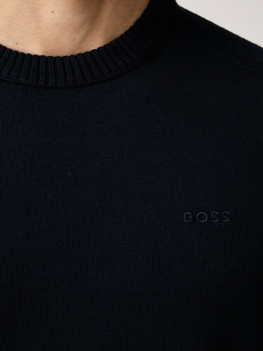 BOSS Crew Neck Knitwear - Avac_C-1