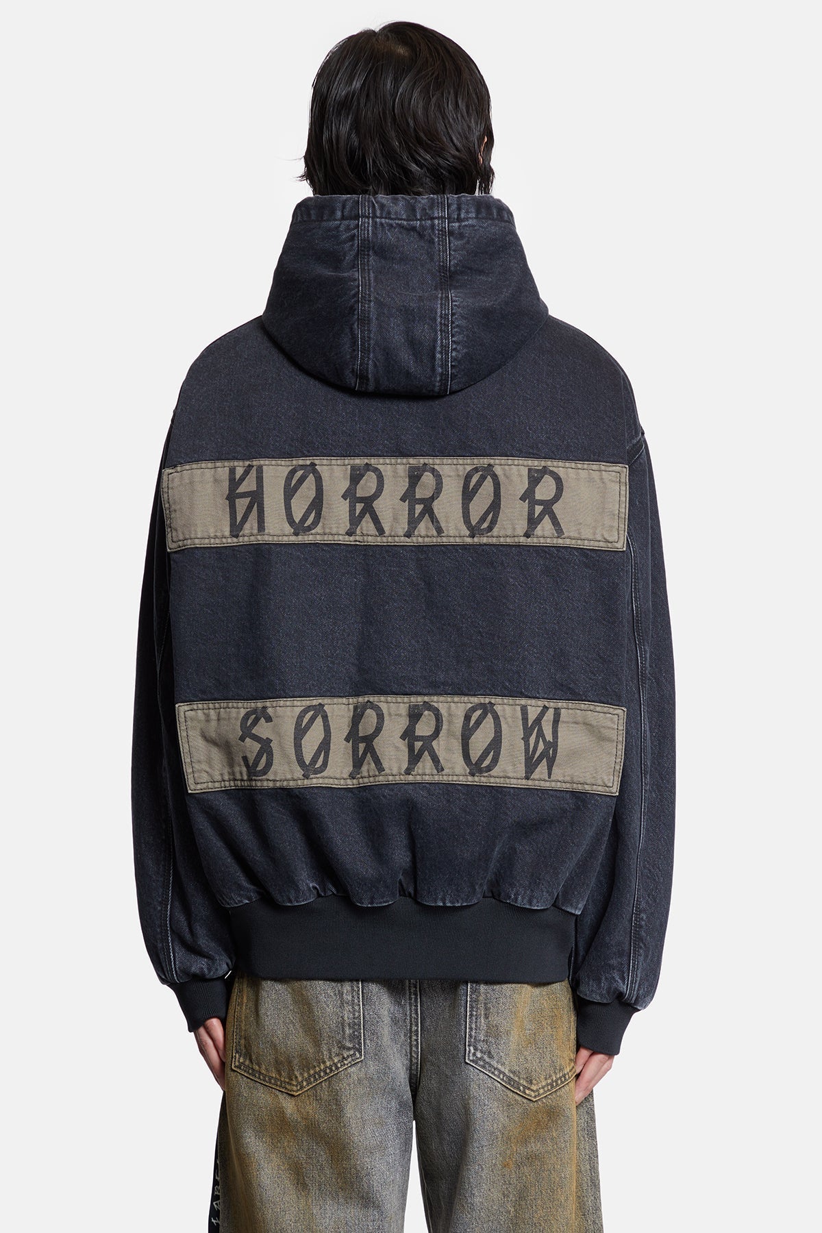 44 Label Group -  Padded Denim Jacket