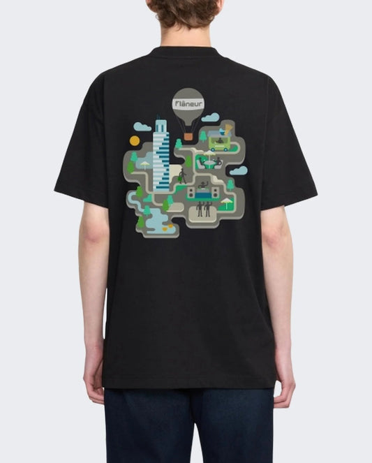 Flaneur T-Shirt - Map