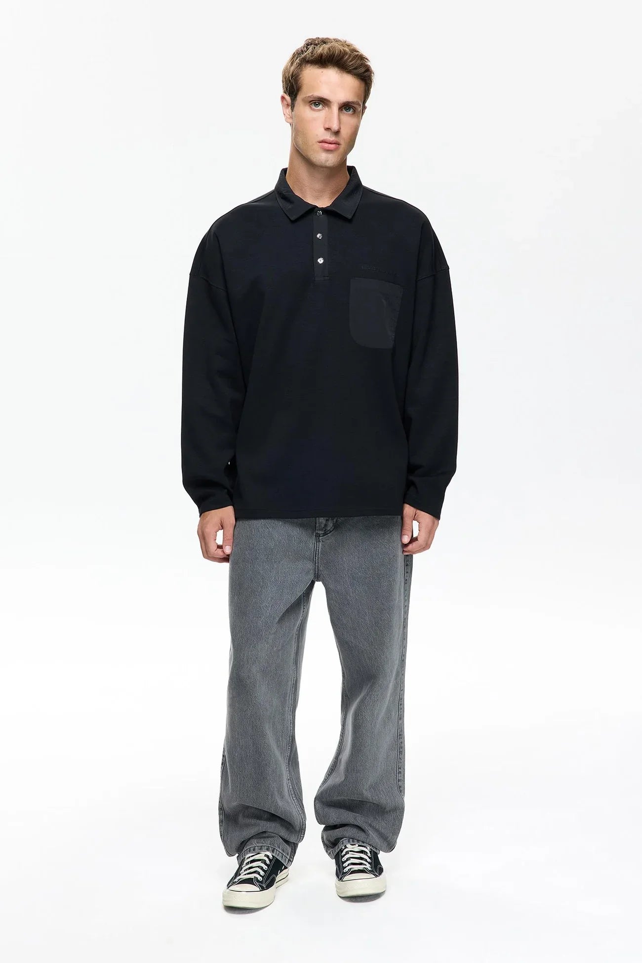 Les Benjamins - Long Sleeve Polo 405