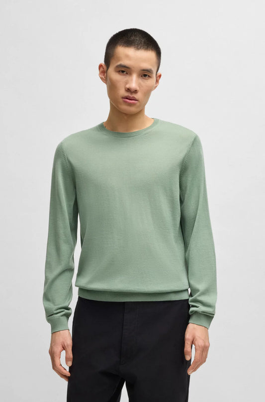 BOSS Crew-Neck Knitwear - Leno-P