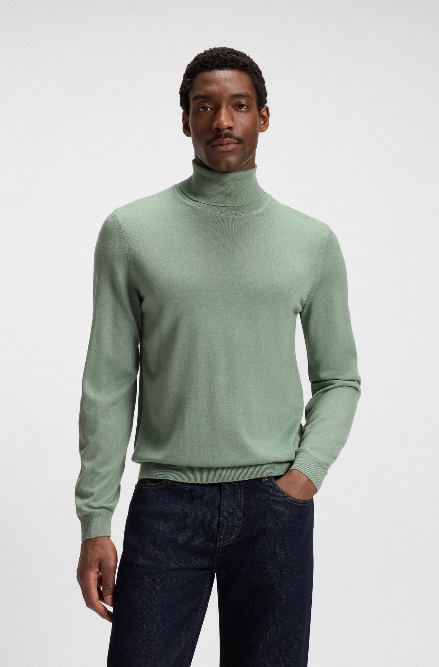 BOSS Roll Neck Knitwear - Musso-P