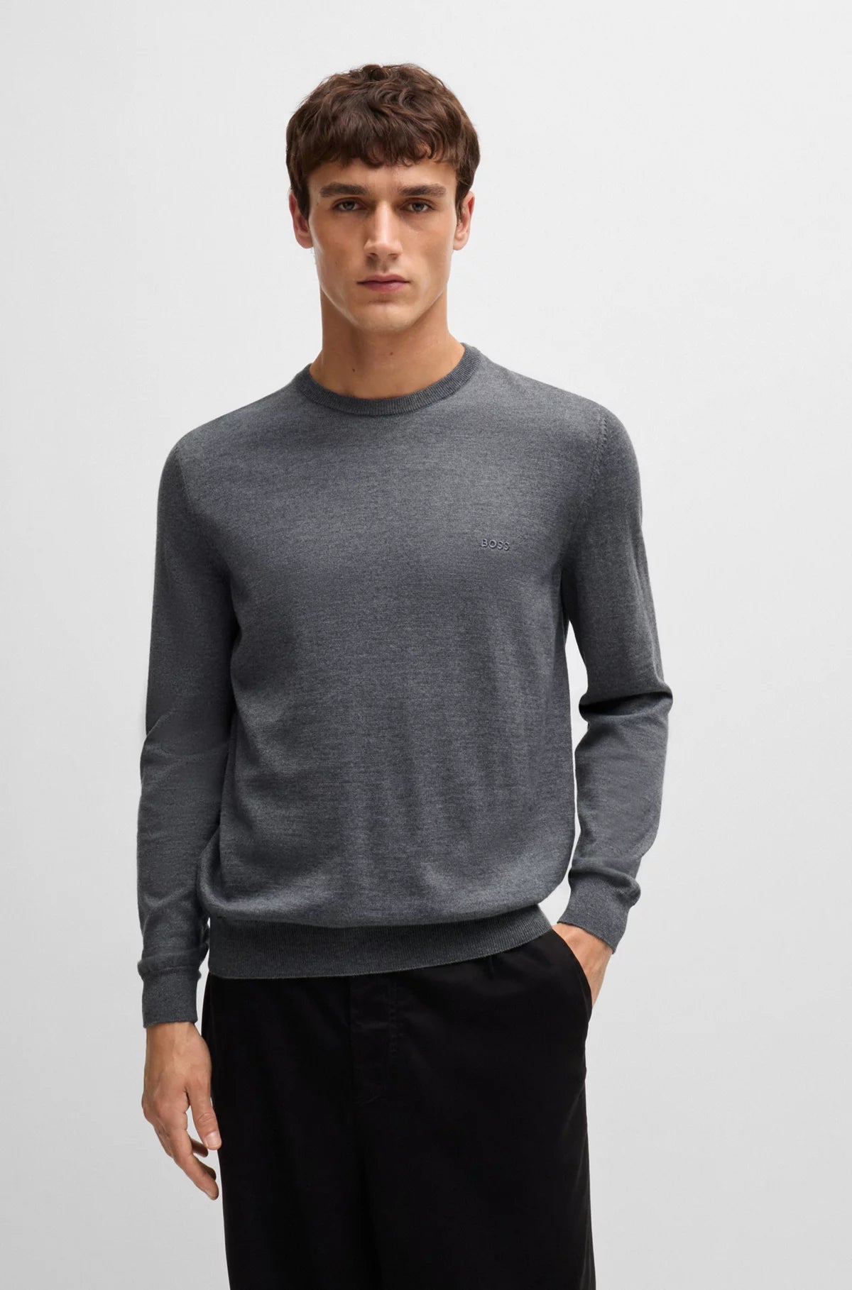 BOSS Crew-Neck Knitwear - Botto-L