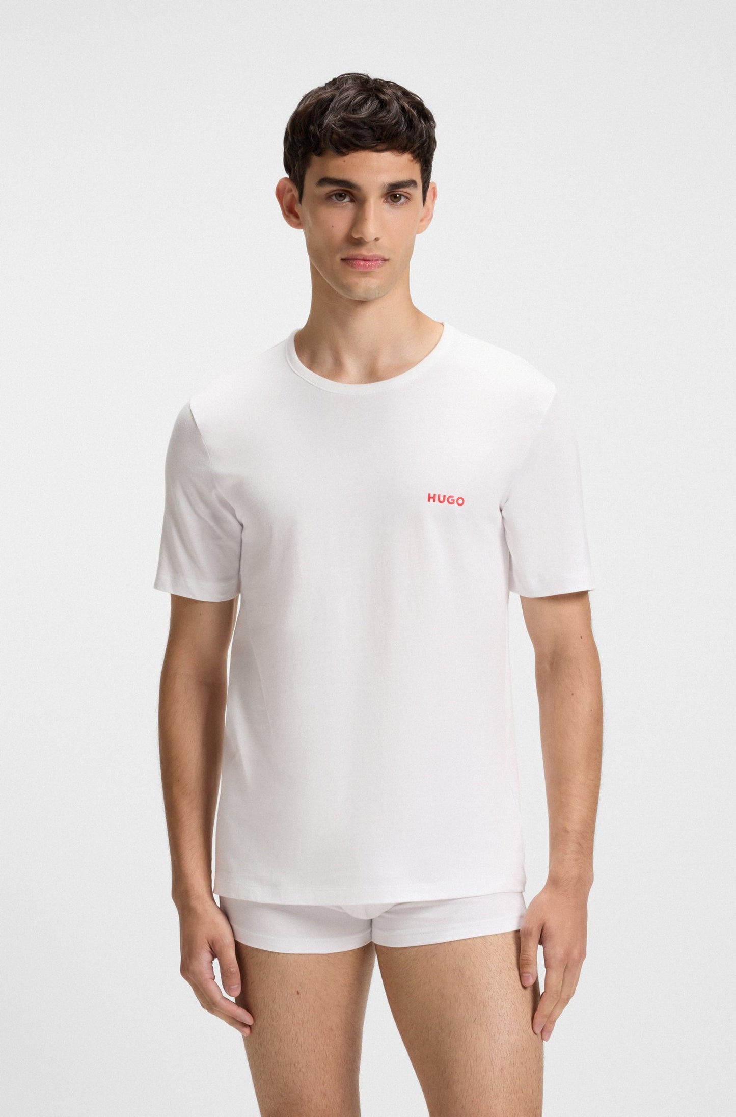 HUGO Bodywear T-Shirt Round Neck - T-SHIRT RN TRIPLET P