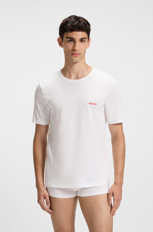 HUGO Bodywear T-Shirt Round Neck - T-SHIRT RN TRIPLET P