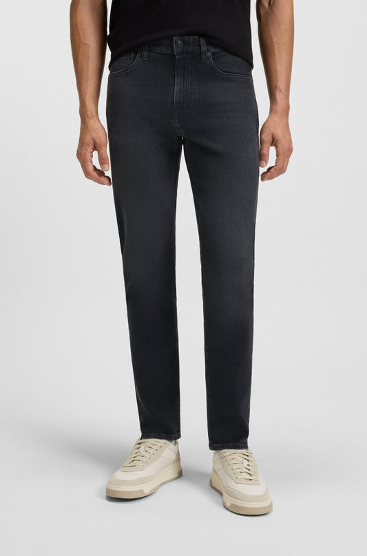 BOSS Tapered Fit Denim - ONYX BO