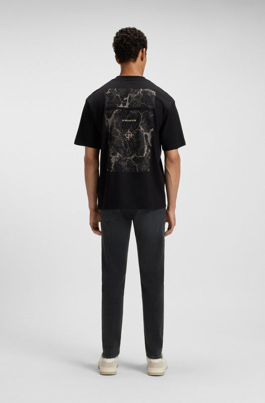BOSS Tapered Fit Denim - ONYX BO