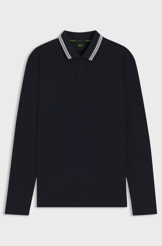 BOSS Polo Long Sleeve - Plisy