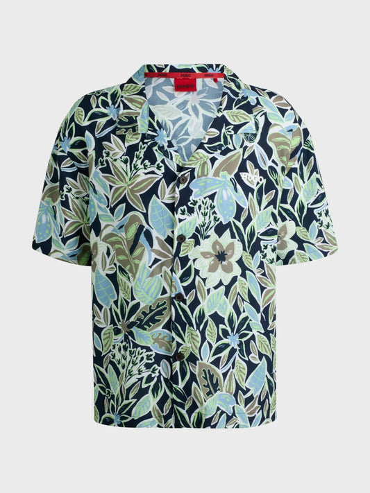 HUGO Beach Top - BEACH SHIRT RELAXED