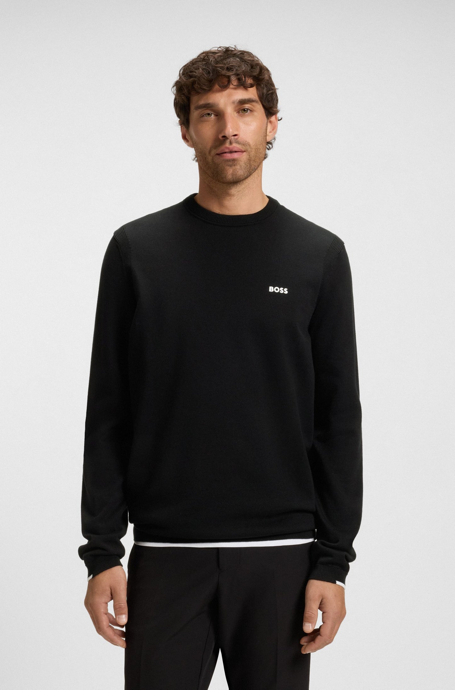 BOSS Crew-Neck Knitwear - Crew-Neck Knitwear