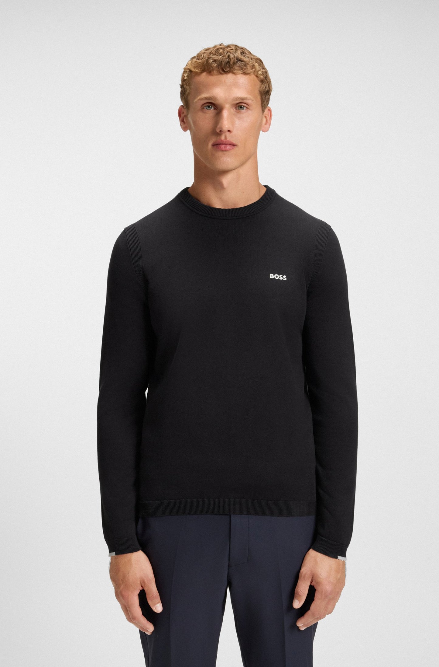 BOSS Crew-Neck Knitwear - Crew-Neck Knitwear