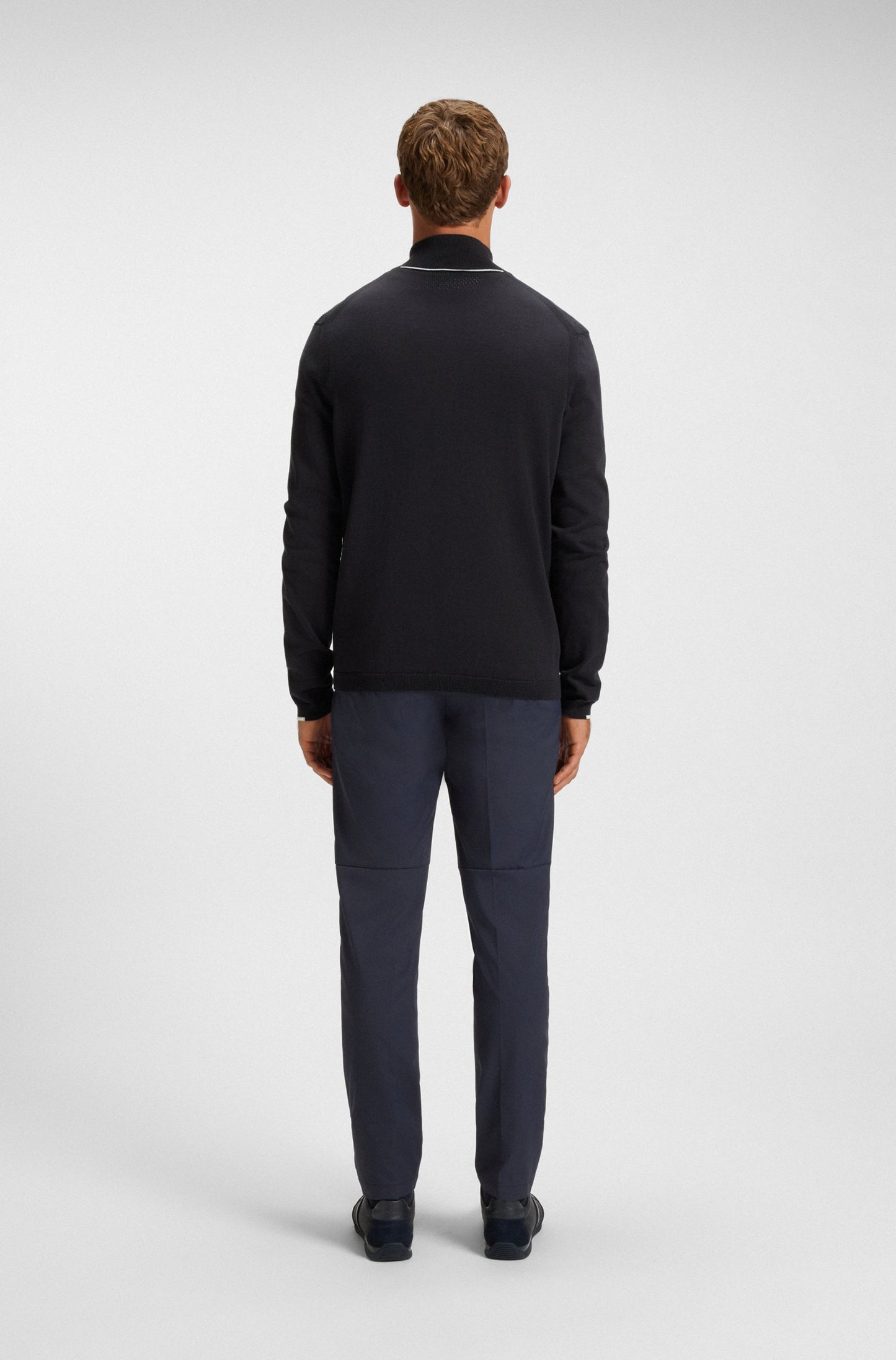 BOSS Half Zip Knitwear - K_Ever-X QZ