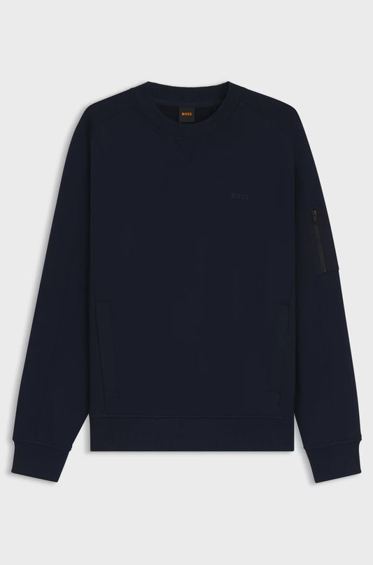 BOSS Crew-Neck Sweatshirt - We_mixed