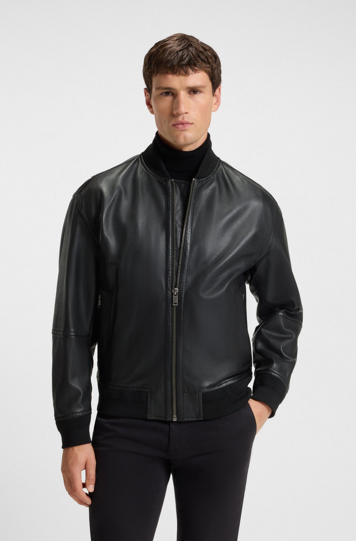 BOSS Leather Jacket - Jobrice