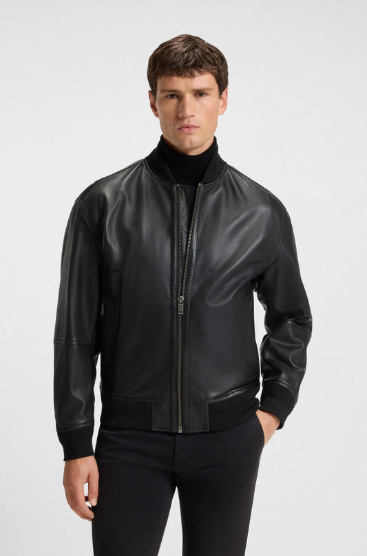 BOSS Leather Jacket - Jobrice