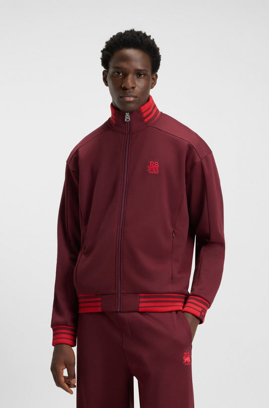 HUGO Full Zip Sweatshirt - Donoco_RB
