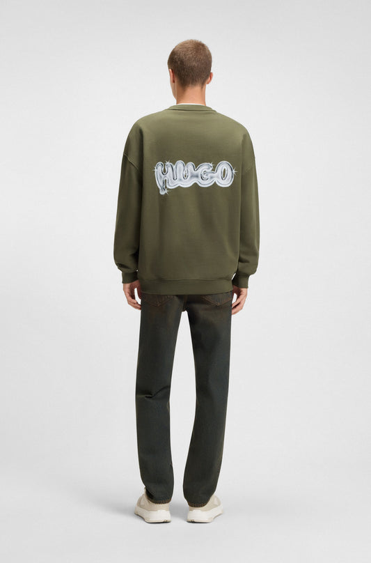 HUGO Crew-Neck Sweatshirt - Nyrocrew