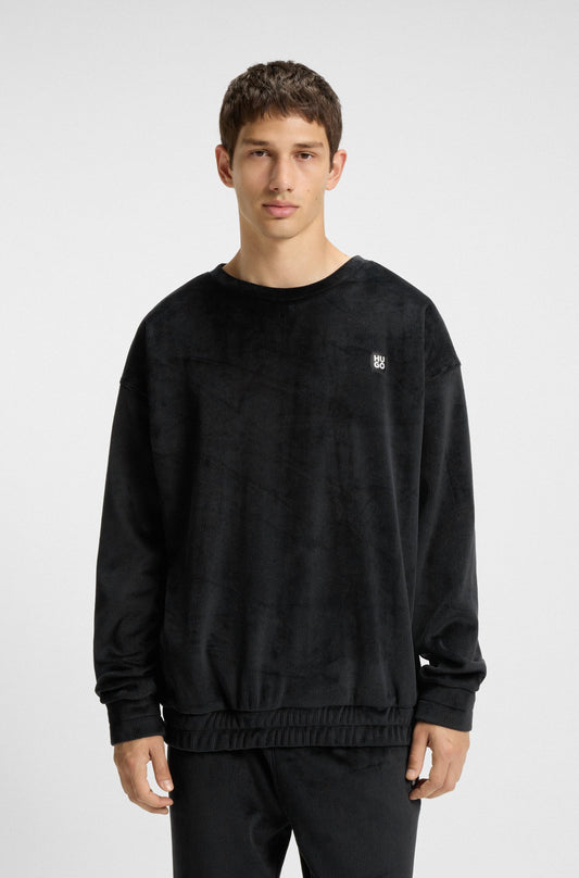 HUGO Crew-Neck Sweatshirt - VELVET