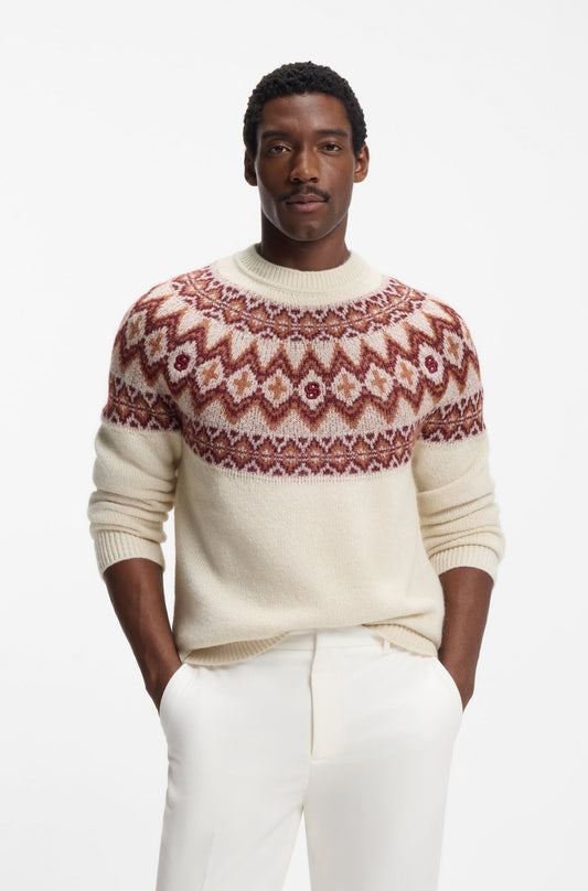 BOSS Crew-Neck Knitwear - C-Hisle