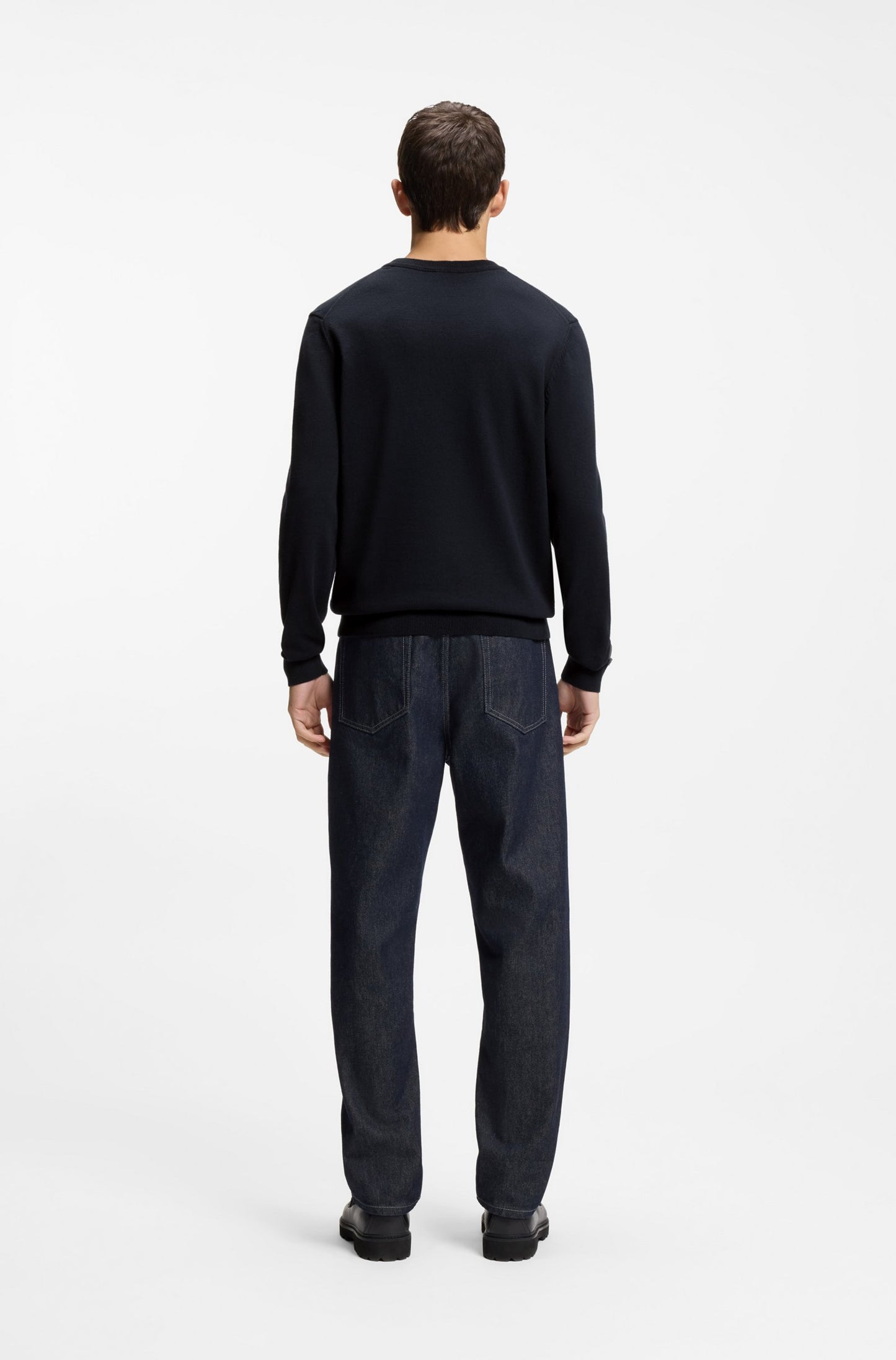 HUGO Crew-Neck Knitwear - San Cassius-C2