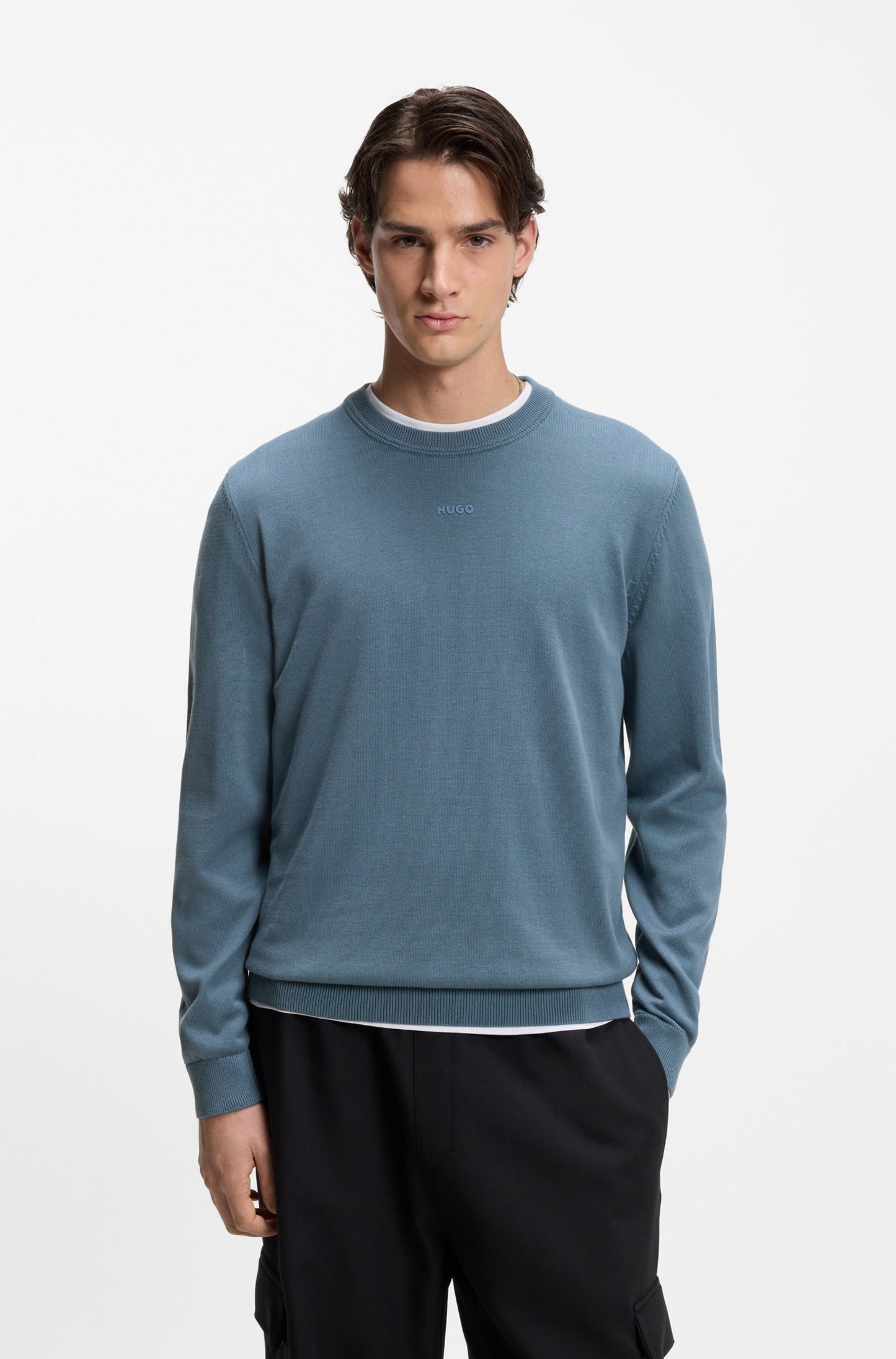 HUGO Crew-Neck Knitwear - San Cassius-C2