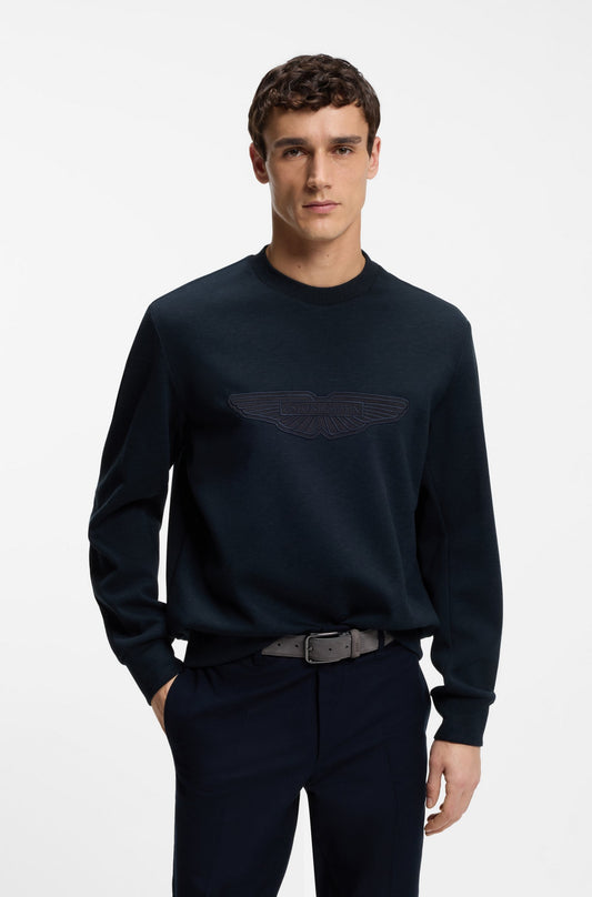 BOSS Crew-Neck Sweatshirt - C-Soleri 242_AM