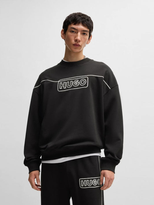 HUGO Crew-Neck Sweatshirt - Noideryos