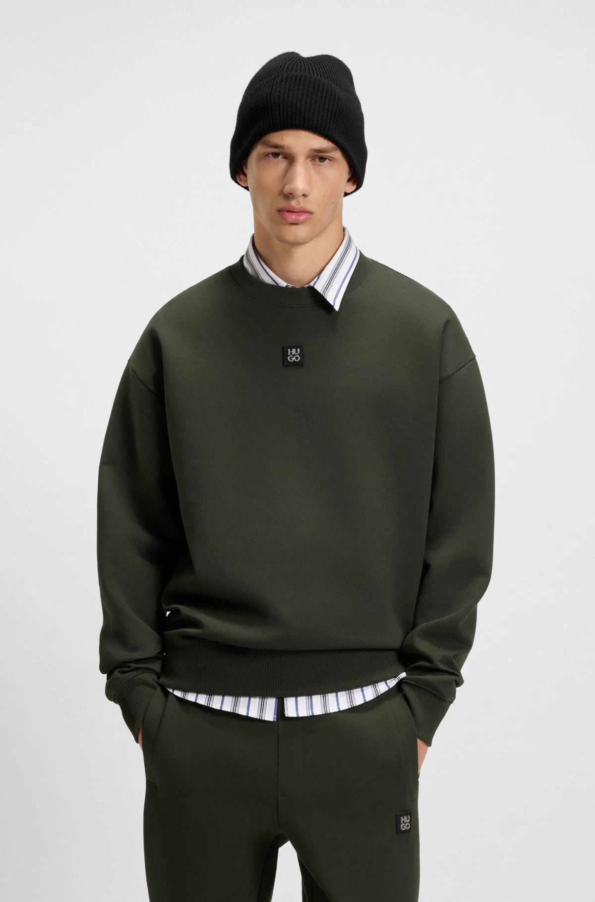 HUGO Crew-Neck Sweatshirt - Dettil