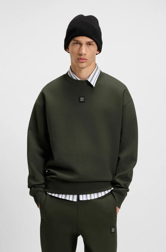 HUGO Crew-Neck Sweatshirt -Dettil