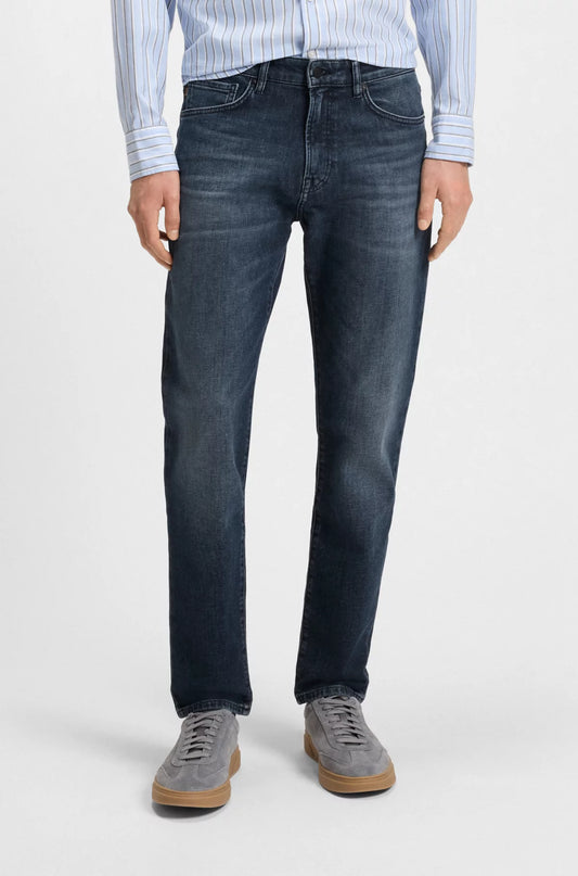 BOSS Tapered Fit Denim - ONYX BO