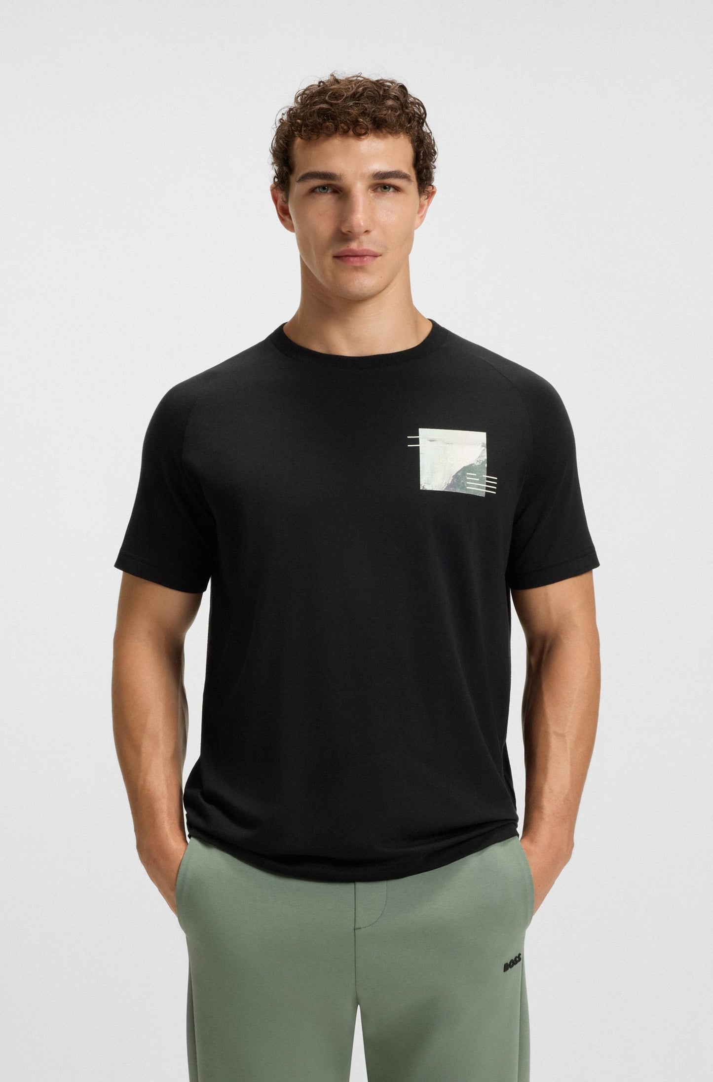 BOSS T-Shirt - Tee Stripe Zone