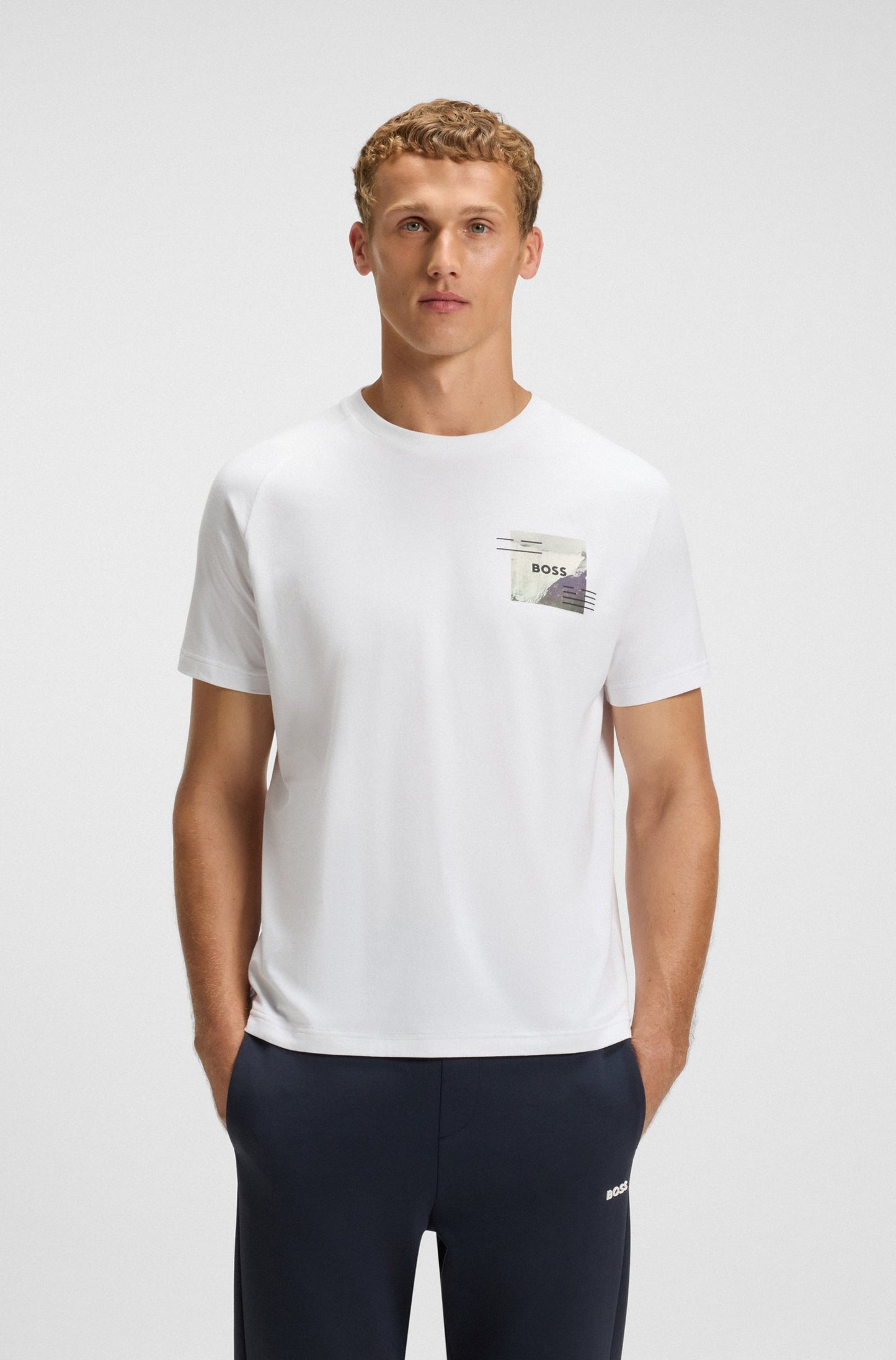 BOSS T-Shirt - Tee Stripe Zone