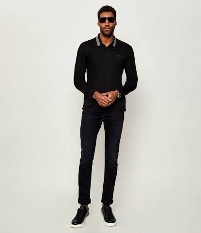 BOSS Polo Long Sleeve - H-Pleins 200