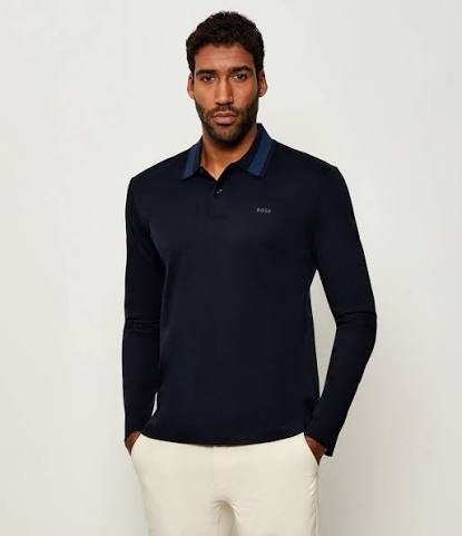 BOSS Polo Long Sleeve - H-Pleins 200