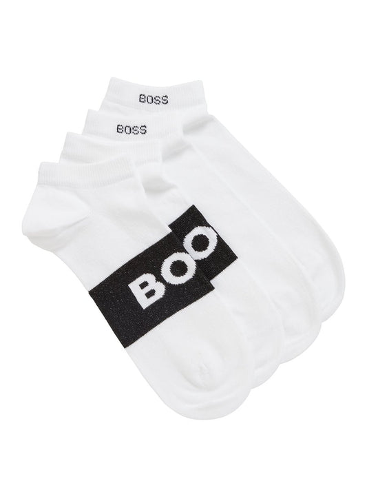 Boss Ankle Socks - Pack of 2 AS Logo CC Bscs Ankle Socks Boss Business White 100 43-46 