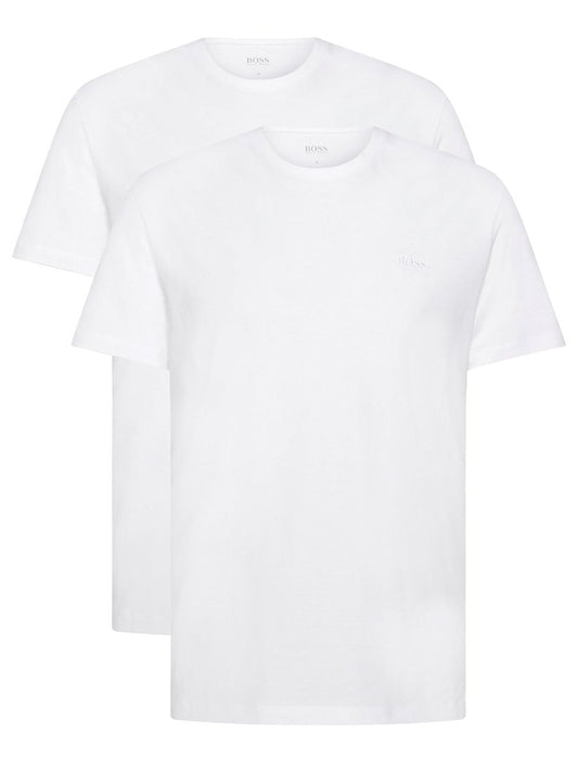 Boss Bodywear T-Shirt - Pack of 2 RN CO Bscs Bodywear T-Shirt Round Neck Boss Business White 100 S 