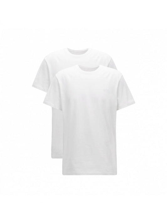 Boss Bodywear T-Shirt - T-Shirt RN 2P CO Bodywear T-Shirt Round Neck Boss Business White 100 XL 